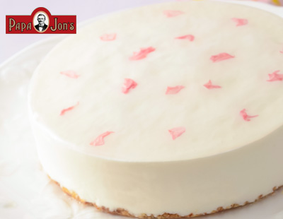 桜ムースチーズケーキ